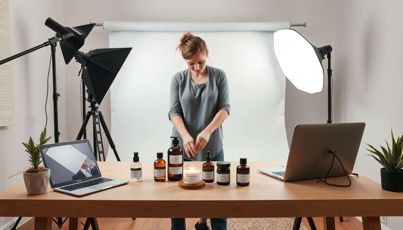Focused Product Photography for Small Brands